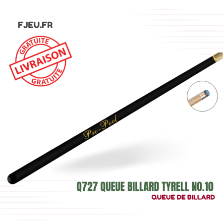 Q727 Queue billard Tyrell No.10