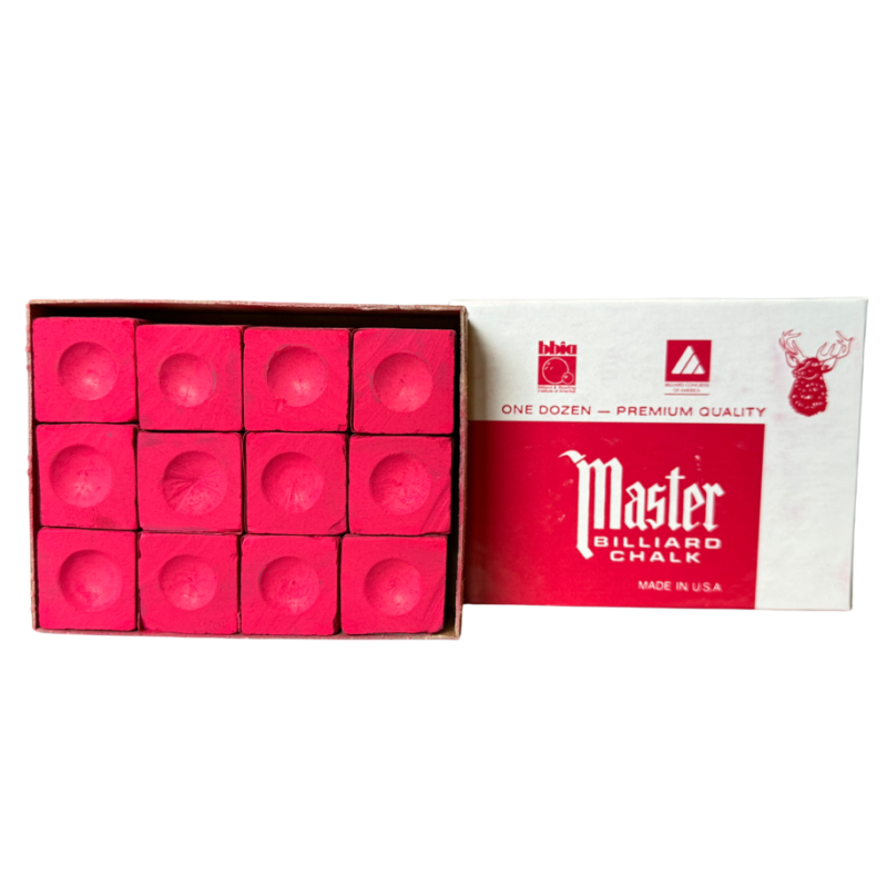 Boîte de 12 craies Master rouge