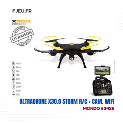 Ultradrone x30.0 Storm radiocommandé avec caméra wifi