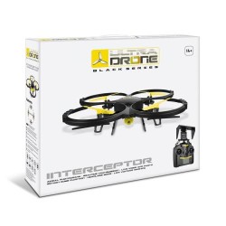 Drone Quadricoptere Caméra 720p + Micro SD 4go - INTERCEPTOR