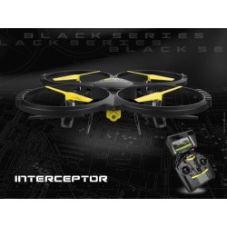 Drone Quadricoptere Caméra 720p + Micro SD 4go - INTERCEPTOR