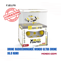 Drone radiocommandé MONDO Ultra Drone X6.0 Nano