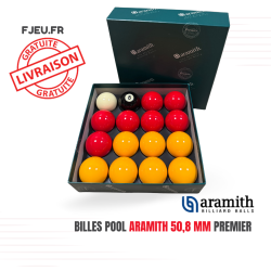 Billes pool Aramith 50,8 Mm...