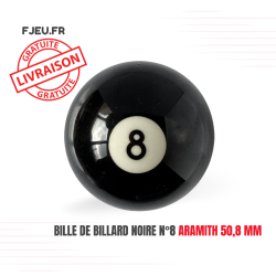 Bille de billard Noire N°8...