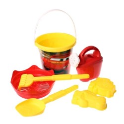 Seau garni de plage - Disney Cars - Mondo - Jouets de plage pour enfant mixte à partir de 3 ans