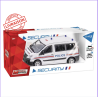 Camionnette de sécurité MONDO - Lot de 4 véhicules jouets
