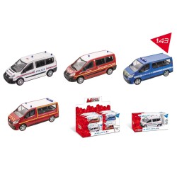 Camionnette de sécurité MONDO - Lot de 4 véhicules jouets