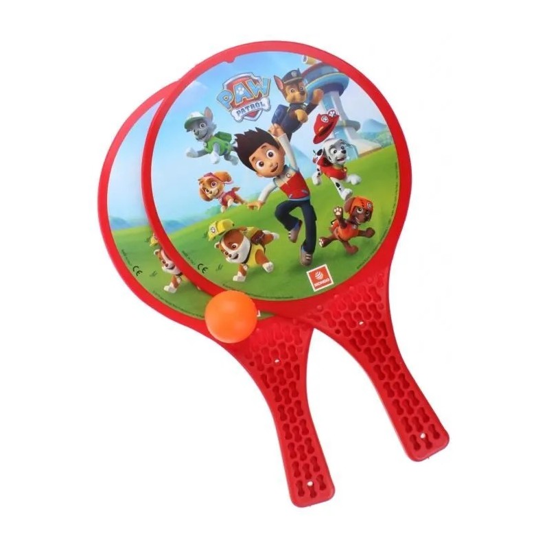 Raquettes plage enfant PAT PATROUILLE – 37cm – Dès 3 ans