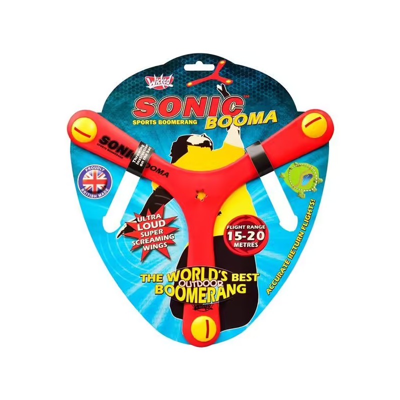 Boomerang Wicked Sonic Booma – Vol rapide et précis extérieur