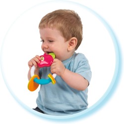 Hochet bébé pomme Cotoons SMOBY – Jouet d’éveil coloré