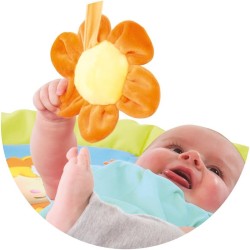 Cotoons Aire d’Éveil Bleu - Tapis d’éveil bébé avec accessoires