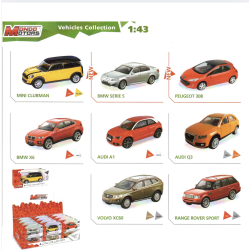 Voiture Miniature 1:43 Mondo Motors – Modèle Aléatoire City