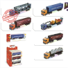 Camion Remorque Miniature 1:72 – 6 Modèles Assortis