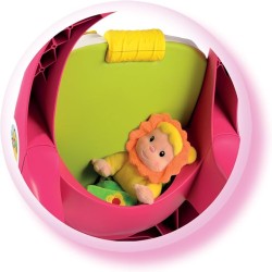 Trotteur bébé 2 en 1 rose Smoby Cotoons – Apprentissage & jeu