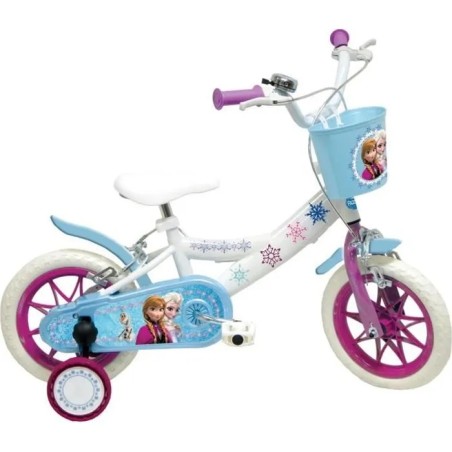 Vélo Reine des Neiges 10 Pouces - Enfant 2-3 ans Disney Frozen