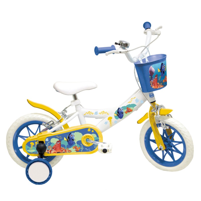 Vélo Monde de Dory MONDO 12" - Disney Nemo Enfant Fille Bleu