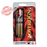 Fléchettes soft tip 16g Elkadart Sovereign en laiton (x3)