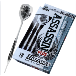 Harrows Assassin Plus 18g Soft Tip – Tungstène 85 % pro