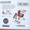 Fléchettes Harrows Assassin Softip 16g – 85% Tungstène