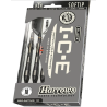 Fléchettes Harrows I.C.E Arctic 18g – Embout Nylon Pro - Noir