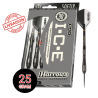 Fléchettes Harrows Black I.C.E 21g – Tungstène 90 % Pro Grip