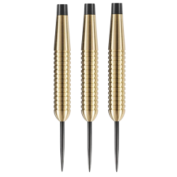 Fléchettes Harrows Club acier 24g – Canon laiton 52 mm