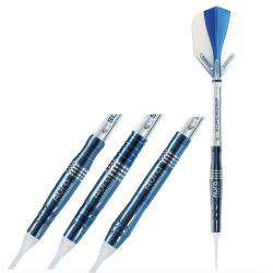 Fléchettes Harrows Aura 18g - Tungstène 95% - Nylon