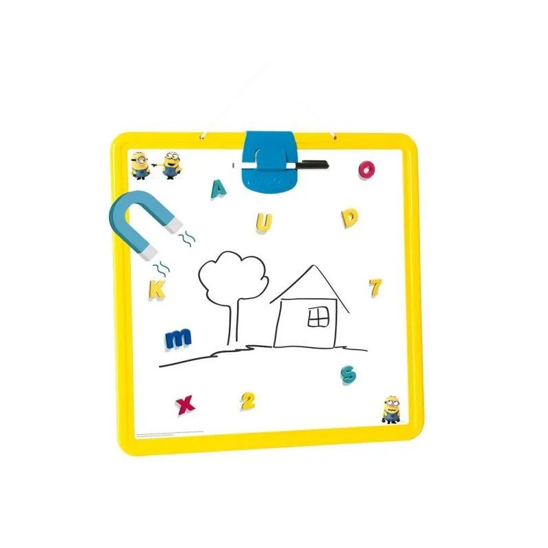 Ardoise Magique Minions Smoby - Jouet Dessin Enfant 3 ans+