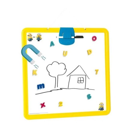 Ardoise Magique Minions Smoby - Jouet Dessin Enfant 3 ans+